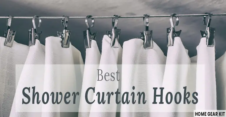 best shower curtain hooks