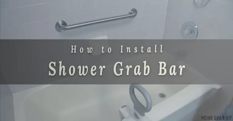 How to Install Shower Grab Bar