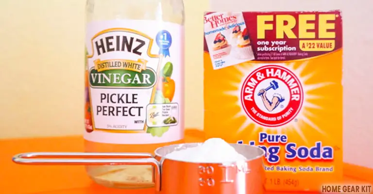 Baking soda and vinegar: