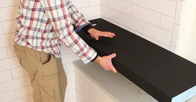 How to Build a Floating Shower Bench FI