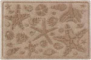 AquaShield Beachcomber Doormat, 2" x 3", Camel