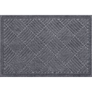 Mainstays Crosshatch Mat, 24"x36", Smoke