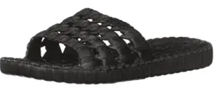 TECS Mens Quick Drying Lightweight Water Shoe With Open Toe, Rubber Sole With Drainage Hole Water Shoe For Beach, Showers, House Slipper, Dorms, Outdoor and Versatile Use