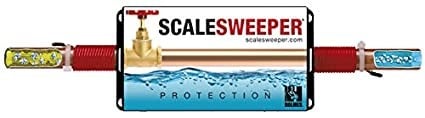 Scalesweeper Water Descaler | Electronic Water Conditioner Installs Where Water Enters Home To Protect Plumbing, Water Heater, Appliances 24/7 | Prevent Hard Water Scale & Scale Buildup