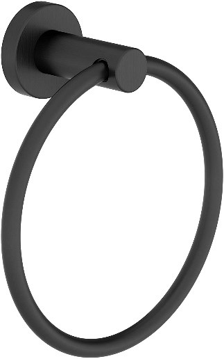 Symmons 353TR-MB Dia Wall-Mounted Towel Ring in Matte Black