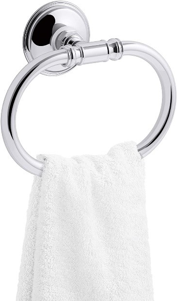 Kohler K-26501-CP Eclectic Towel Rings, Polished Chrome