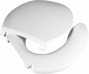 Big John Original Open Front Bariatric Toilet Seat with Cover
