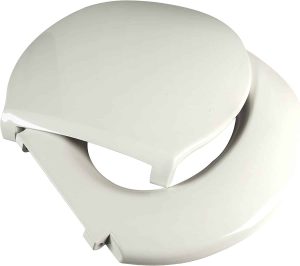 Big John Standard Oversized Toilet Seat with Cover