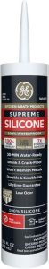 GE Supreme Silicone Caulk Sealant