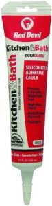 Red Devil Duraguard Kitchen & Bath Siliconized Acrylic Caulk